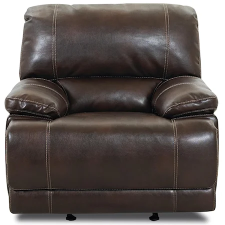 Leather Glider Recliner